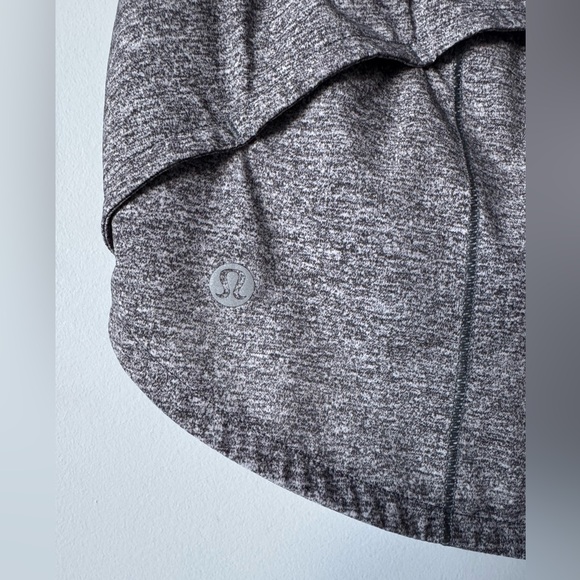 Lululemon Speed Up Short Heather Lux Multi Black / Black Size 6 - Picture 9 of 16